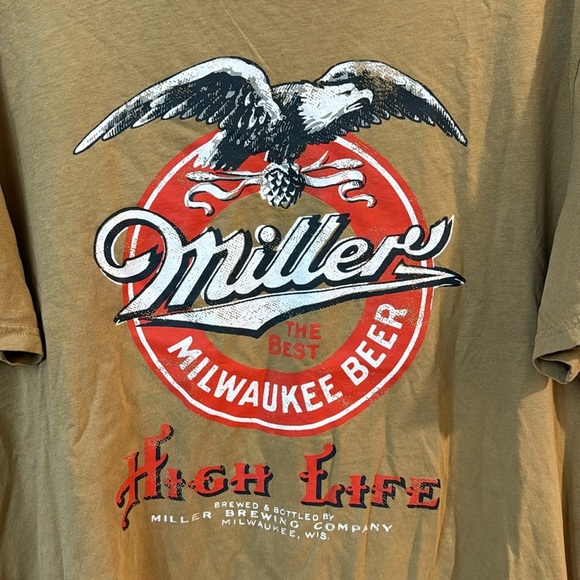 NWOT Miller High Life Graphic Tee - Picture 2 of 4